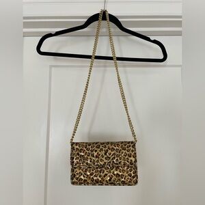 Marc by Marc Jacobs cheetah print clutch/ shoulder bag